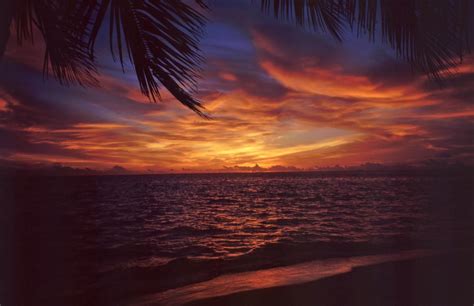 Sonnenuntergang Auf Den Malediven Foto And Bild Landschaft Meer