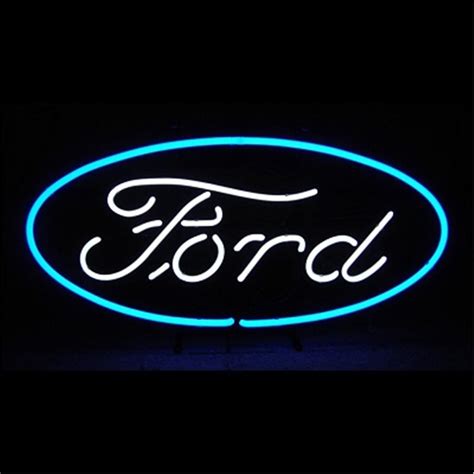Neonetics Ford Oval Logo Neon Lighted Sign 5fovls California Car