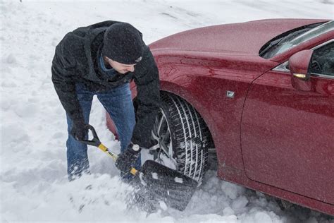 How To Get A Car Unstuck From Ice And Snow