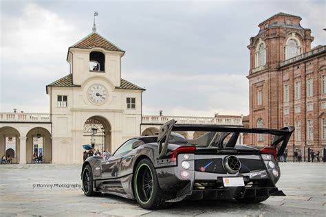 One Off Pagani Zonda 760 Lm Roadster Rear Side View June 20 2015