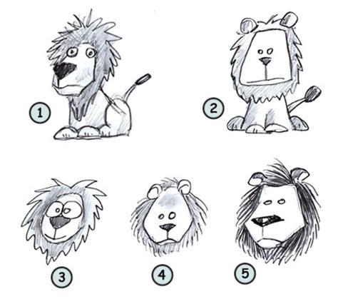 Drawing lion tutorial easy to follow step by step and video tutorial easy to follow instruction. Drawing a cartoon lion