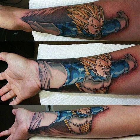 40 Vegeta Tattoo Designs For Men Dragon Ball Z Ink Ideas Tattoo Designs