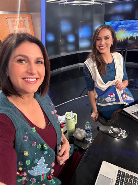 Shannon Murray - It’s tacky Christmas sweater day at FOX 4...