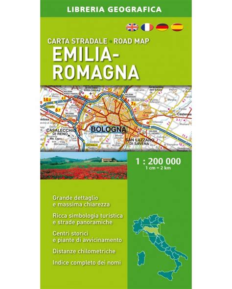 Emilia Romagna Carta Stradale