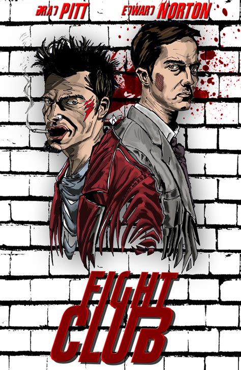 Artstation Fight Club Fan Made Poster