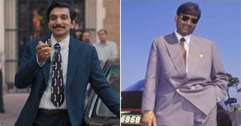 Who won, who lost, who got away. Real Character Of Harshad Mehta Show | Scam 1992 Real Life ...