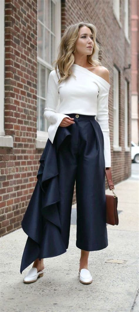 25 Classy Culottes Outfit Ideas For Women Instaloverz Street Style