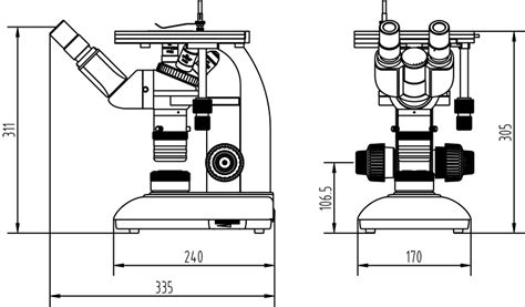 Inverted Metallurgical Microscope Modelomdj Series Metallurgical