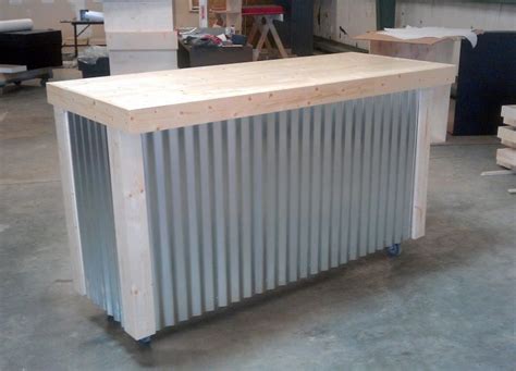 We have several great photographs for your inspiration, we hope you can inspired with these lovely images. Custom Made Corrugated Metal Bar | Backyard ideas ...