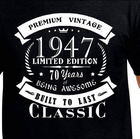 He's got every piece of equipment he will ever need to enjoy a quality beer. 70th birthday Gift for Man Daddy T Shirt Grandpa Husband ...