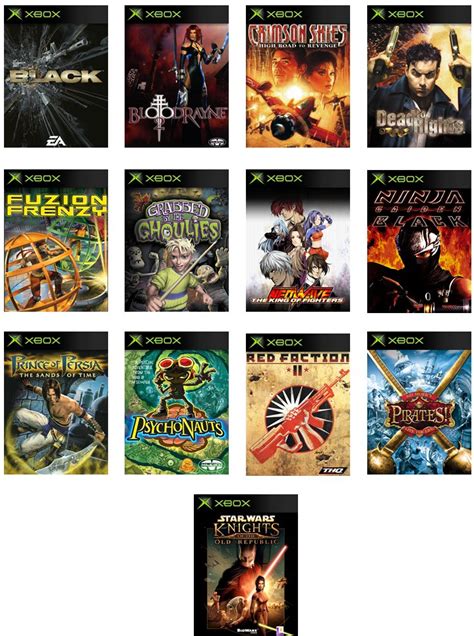 Díj Adalékanyag Ezer List Of All Original Xbox Games Válás Torkig Van