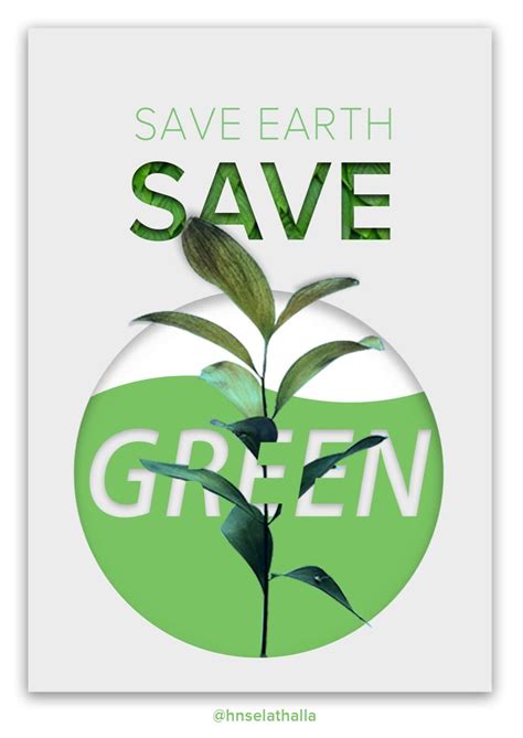 Go Green Poster Gogreen Savegreen Saveearth Go Green Posters Save