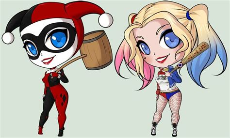 Pin By J T Hammond On Chibi And Lil Harley Quinn Drawing Harley