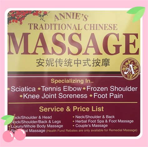 Annie’s Traditional Chinese Massage Albury Nsw