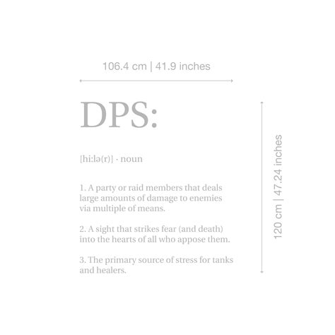 DPS Definition Sticker - Moonwallstickers.com