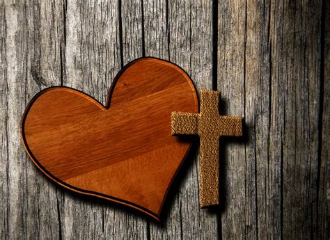 Heart Cross Christianity Free Image On Pixabay