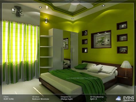 Check out our hunter green nursery selection for the very best in unique or custom, handmade pieces from our wall décor shops. Evens Construction Pvt Ltd: Bedroom With Yellow Green Walls