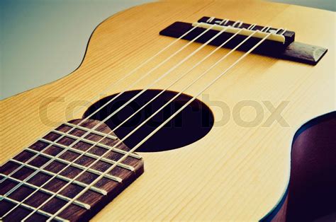 Acoustic Guitar Stock Image Colourbox