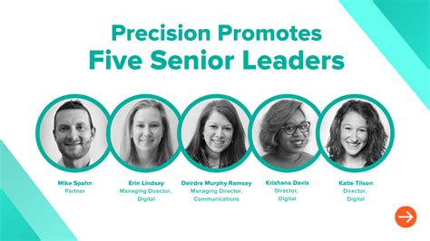 Precision Promotes Five Agency Senior Leaders Adds Mike Spahn As