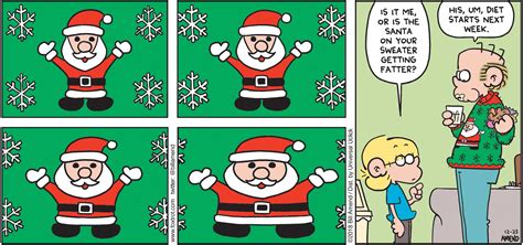 Holiday Stretch Christmas Comics Holiday Comics Foxtrot Comics