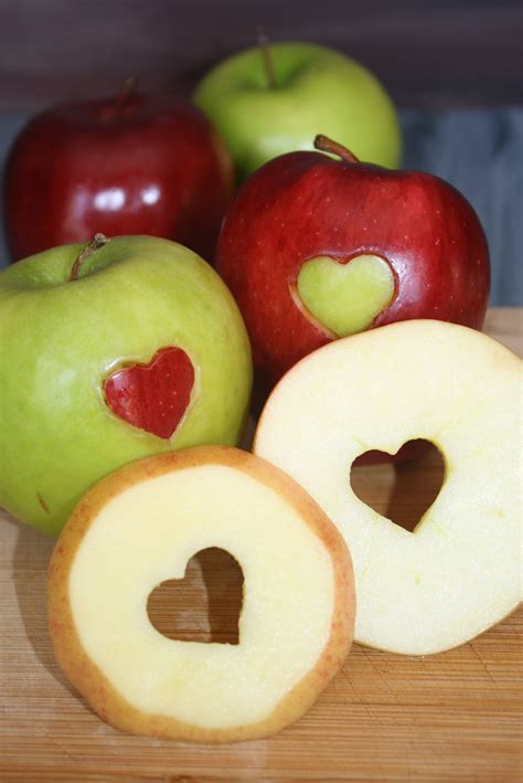 Maybe you would like to learn more about one of these? How to Make Heart Shaped Apple Slices - Getty Stewart