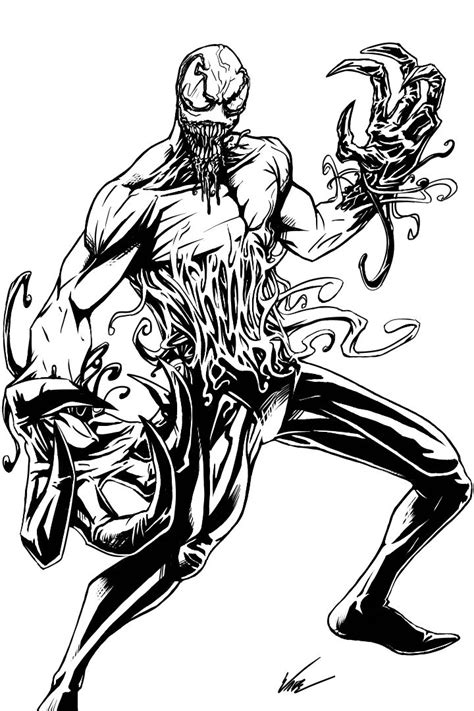 What are the names of the coloring pages? Pin on Venom and Other Symbiotes