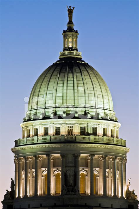Dome Of State Capitol Stock Photo Royalty Free Freeimages