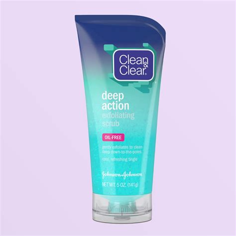 Deep Action Exfoliating Facial Scrub Clean And Clear