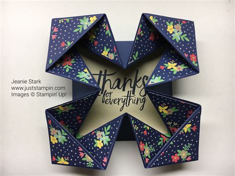 O Is For Origami Fold Just Stampin
