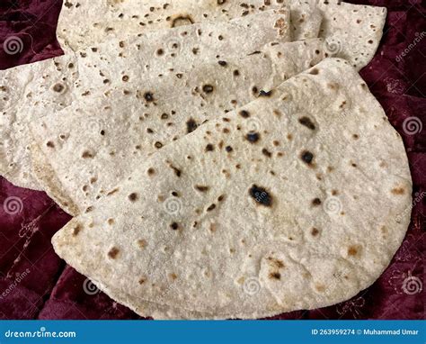 Homemade Chapati Roti Pakistani Roti Stock Photo Image Of Bread
