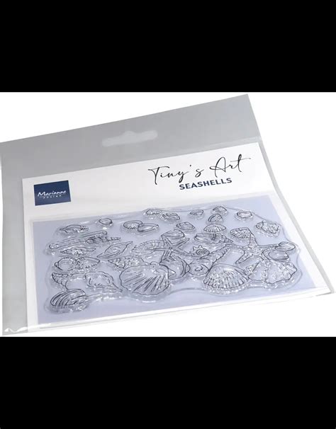 Marianne Design Tinys Art Seashells Clear Stamp Scrapbook Centrale