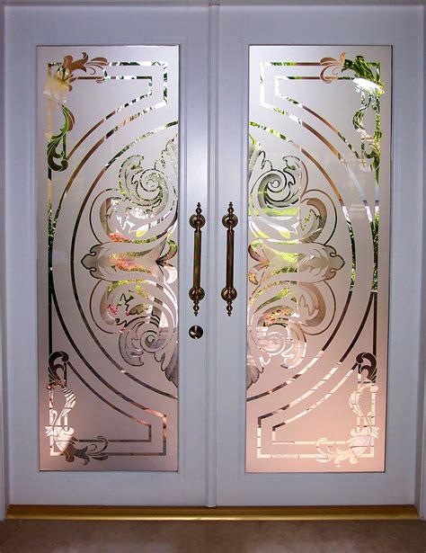 Frosted Glass Modern Glass Etching Designs For Windows