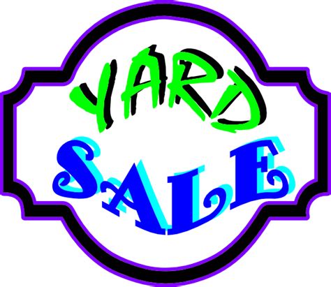 Yard Sale Sign Clip Art At Vector Clip Art Online Royalty