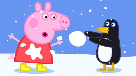 Peppa Pig Full Episodes Peppa Pig Plays With Penguins At The South