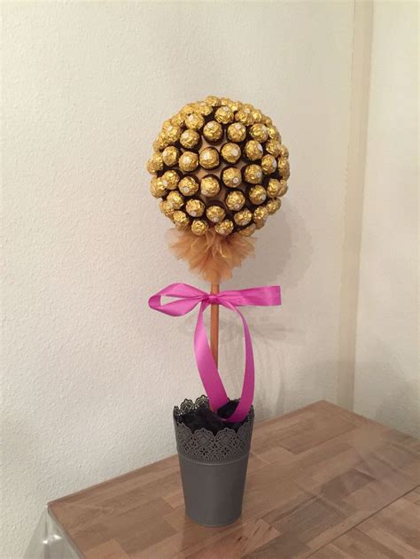 ferˈrɛːro roʃˈʃe) is a chocolate and hazelnut product produced by the italian confectionary company ferrero. Ferrero Rocher Baum | Ferrero rocher baum, Rocher baum ...