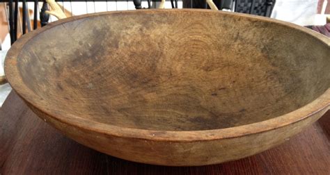 Antique Hand turned wooden dough bowl | Dough bowl, Wooden dough bowl, Bowl