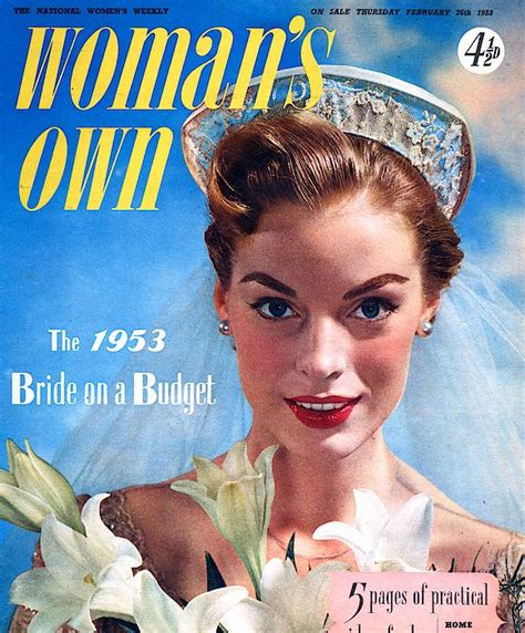1940s Uk Womans Own Magazine Cover By The Advertising Archives