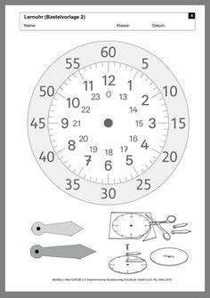 Mit unseren arbeitsblättern lernen kindern die uhrzeiten kennen und können sicher analoge uhren lesen. Fabrication d'une horloge | MATEMATIIKKA | Horloge ...