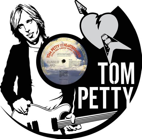 Tom Petty Vinyl Wall Art Vinylshopus