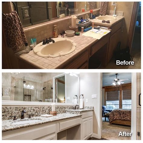 Pin By Dfw Improved On Project Before And Afters Bathroom Renovation