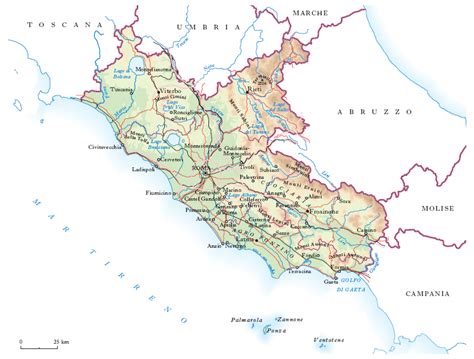 In questa carta sono rappresentate le varie altezze dell' intero territorio italiano grazie alle curve di livello. Carsismo, il Monumento Naturale di Campo Soriano vicino ...