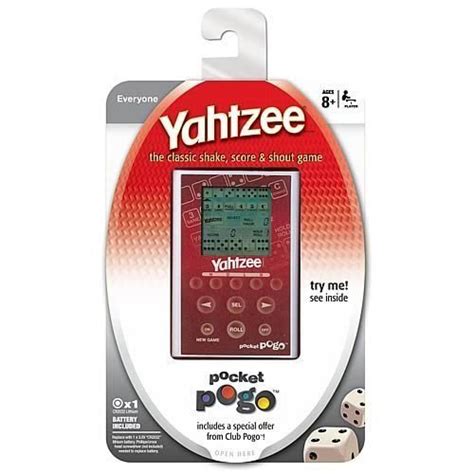 Yahtzee Electronic Handheld Game Playgamesly