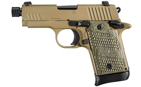 sig sauer p938 scorpion tb 9mm carry conceal pistol with night sights sportsman s outdoor