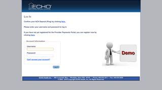 Access provider portal registration and. Echo Health Provider Portal | Edailystar.com