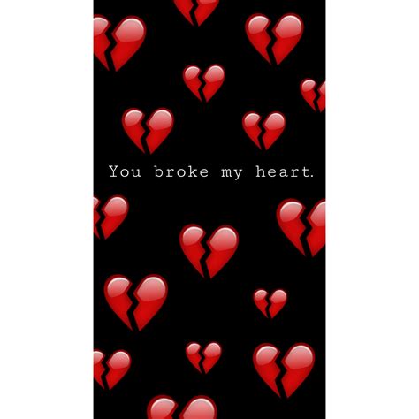 You Broke My Heart Aesthetic Wallpaper Broken Heart 3135263 Hd