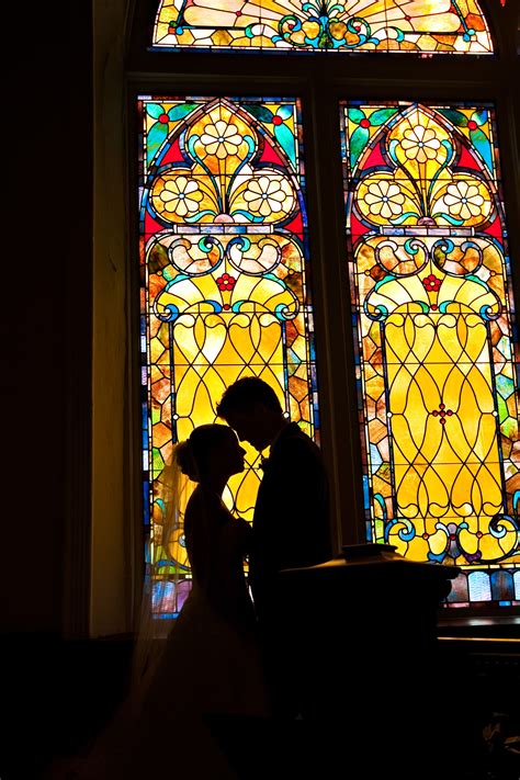 Stained Glass Church Window Stained Glass Church Wedding Pictures