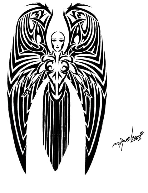Angel Tattoo By Midnite7175 On Deviantart