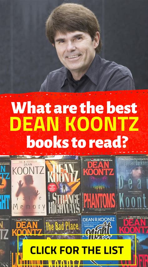 √ List Of All Dean Koontz Books