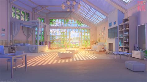 A collection of amazing anime landscapes. ArtStation - Nikki room, Arseniy Chebynkin (With images ...