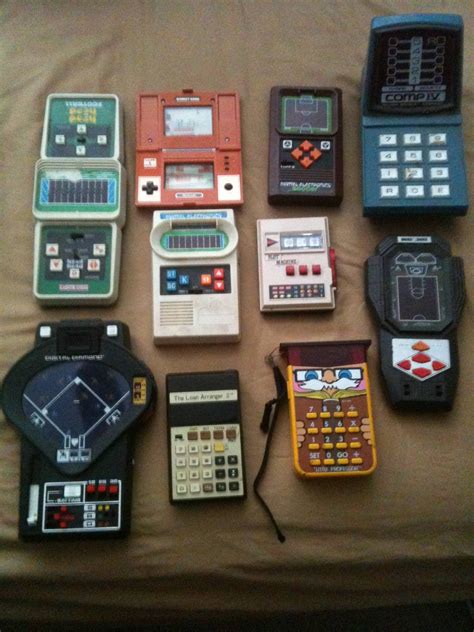Junque Mattel Electronics Handheld Games From The 1970s